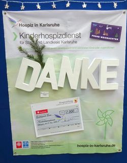 Spendenübergabe