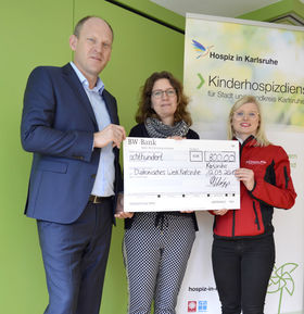 Spendenübergabe