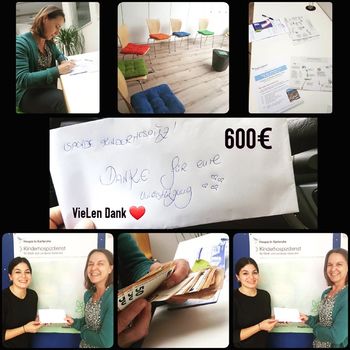 Spendenübergabe