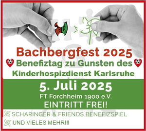 Einladung zum Bachberfest der der FTF1900 e.V. am 5. Juli
