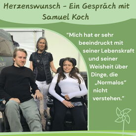 Herzenswunsch erfüllt mit Samuel Koch