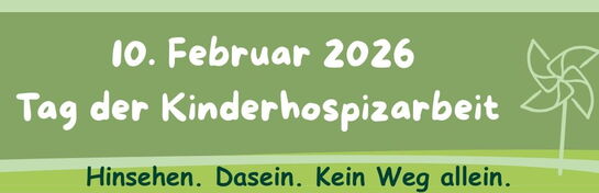 Tag der Kinderhospizarbeit am 10.02. - Wir setzen ein Zeichen