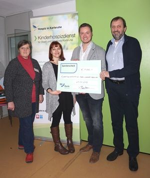 Spendenübergabe